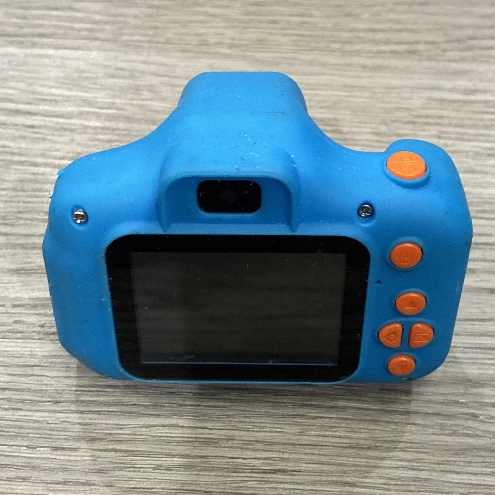 Children's Digital Camera X2 Blue & Orange